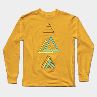 Triangle shapes! Long Sleeve T-Shirt